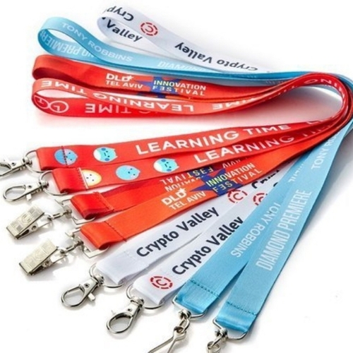Smooth Finish Multicolor Nylon Lanyards