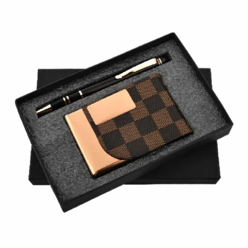 2 In 1 Pen And Cardholder Executive Corporate Gift Set