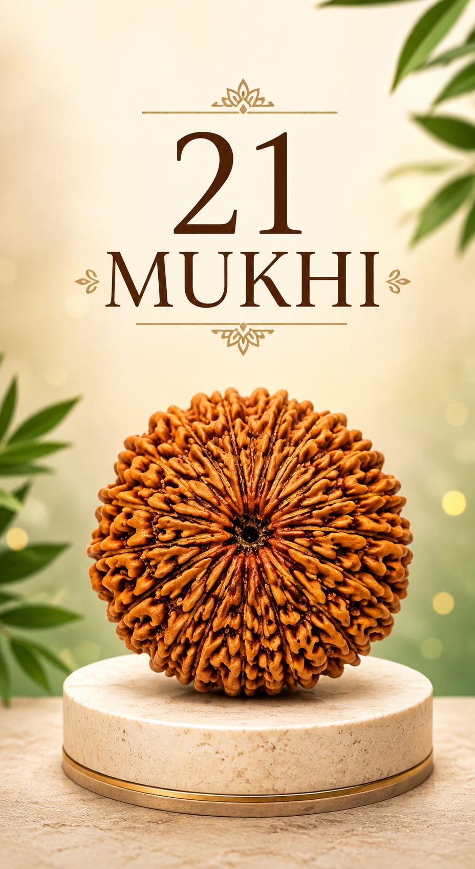 21 Mukhi Rudraksha