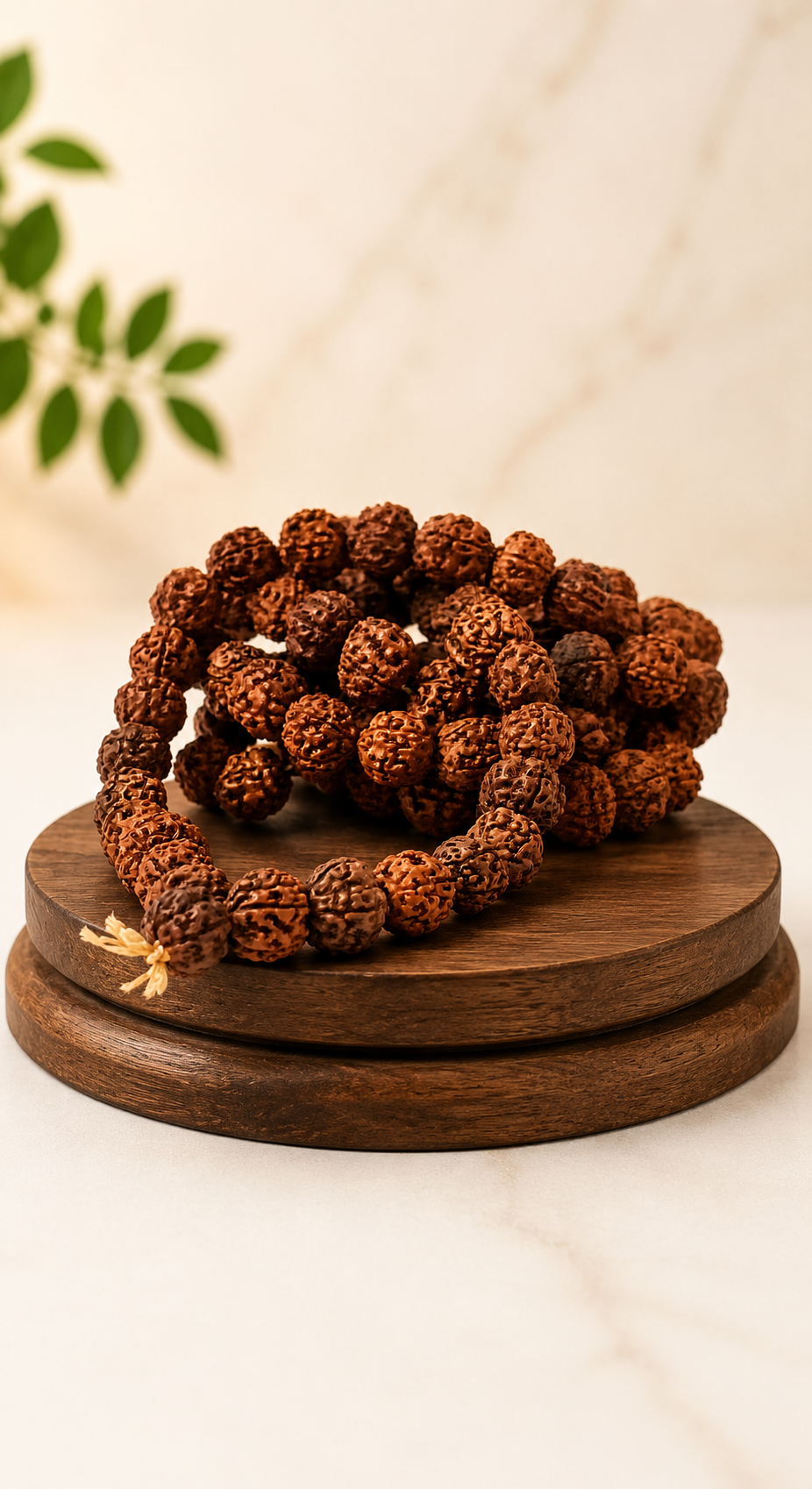 5 Mukhi 108 Beads Rudraksha Mala