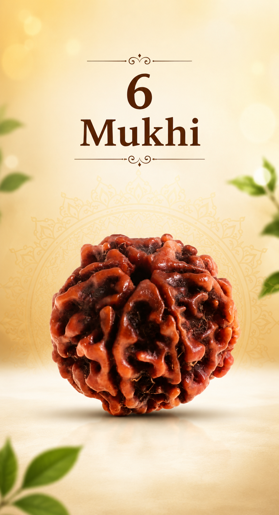 6 Mukhi Rudraksha