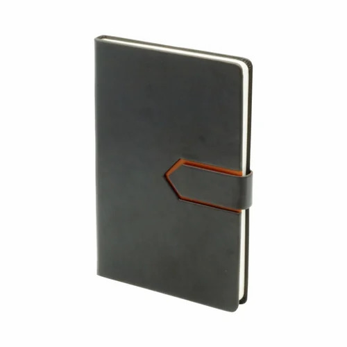 Black Pu Leather Diary
