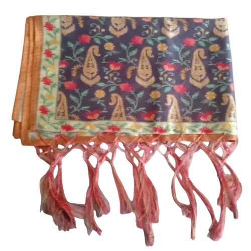 Chiffon Digital Printed Dupatta - Chiffon, Multicolor, Digital Printed | Breathable, Comfortable, Machine Washable, Casual Daily Wear