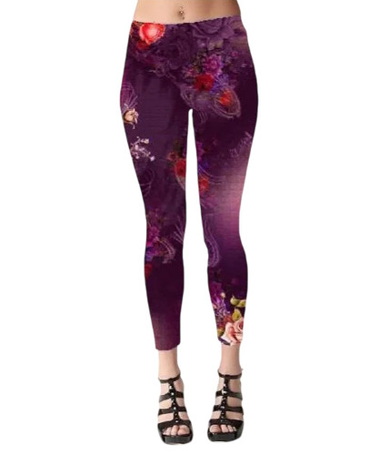Daily Wear Polyester Spandex Leggings - Multicolor, Breathable, Washable | Skin Friendly, Comfortable, Machine Wash