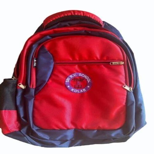 Kids Red School Bag