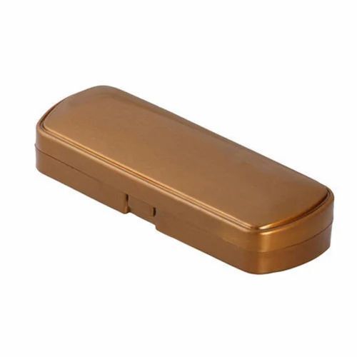 Medium Brown Color Plastic Spectacle Case