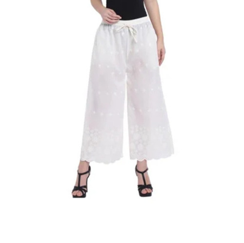 Palazzo Pants - Color: White