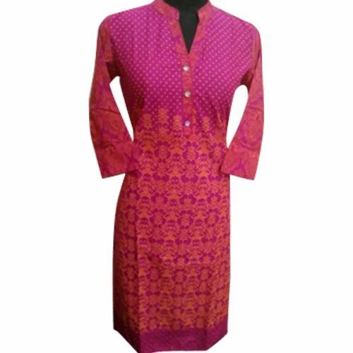 Printed Casual Cotton Kurti