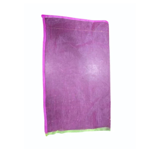 40 Kg Hdpe Pink Vegetable Mesh Bag