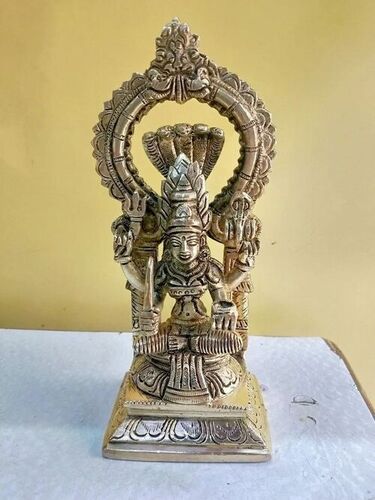 5 Inch Sri Durgadevi Brass Statue