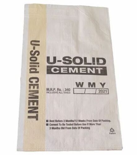 50kg Printed Cement Bag