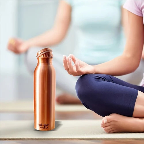 750 Ml Jointless Copper Bottle For Water