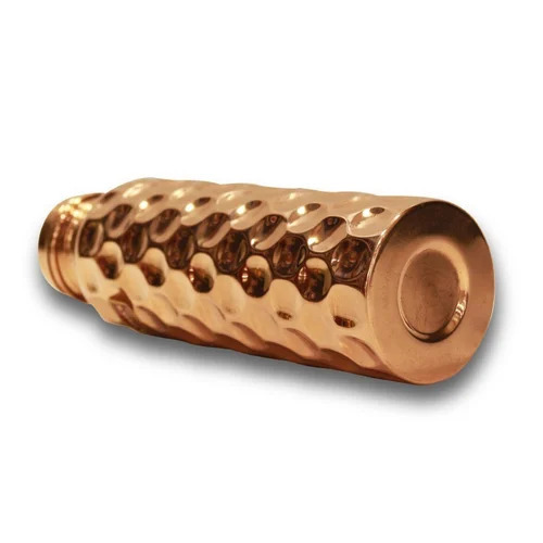 750ml Diamond Hammered Copper Bottle Of