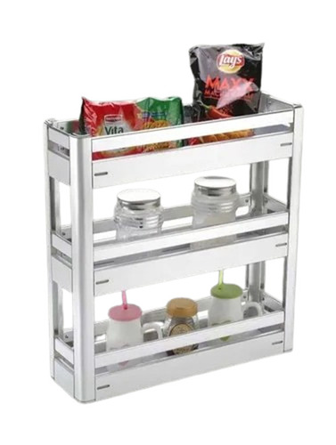 Aluminum Three Self Pull Out Basket