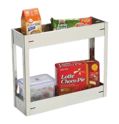 Aluminum Two Self Pull Out Basket
