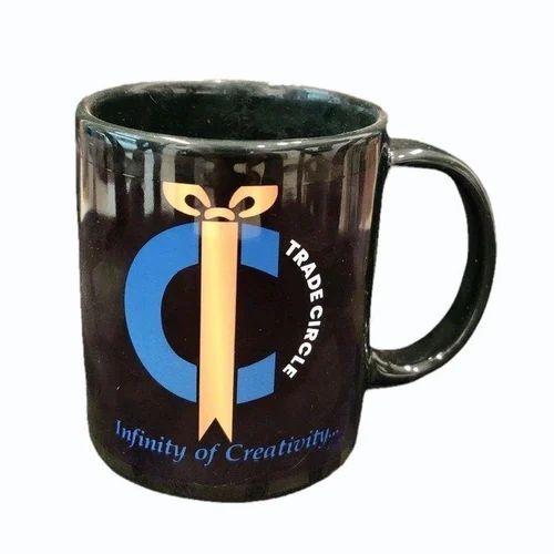 Black Promotional Ceramic Mug