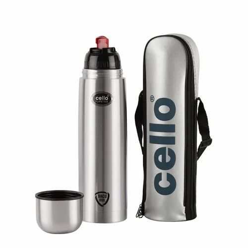 Cello Flipstyle Steel Flask 1000ml