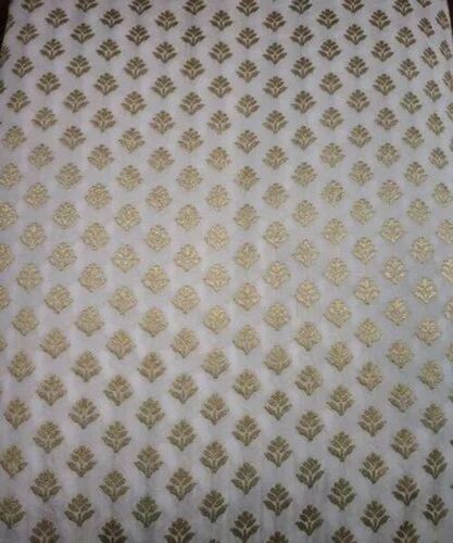 Dyeable Chanderi Silk Fabric