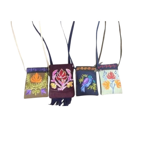 Embroidered Sling Bag