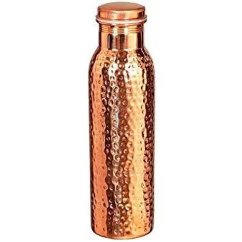 Hammered Copper Bottle Of 900ml