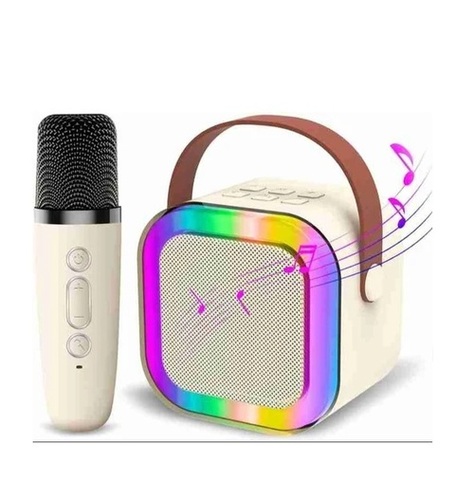 K12 Bluetooth Speaker - Plastic Multicolor, Wireless UHF, Rechargeable | Portable, Clear Sound, Hands-Free Calling
