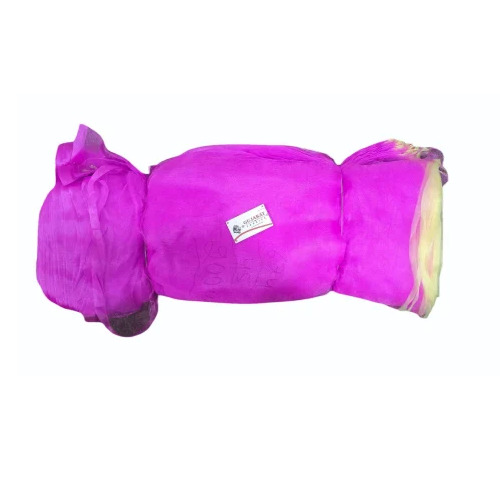 Pink Purple Onion Bag Hdpe Mesh Fabric