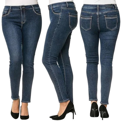Plain Ladies Jeans