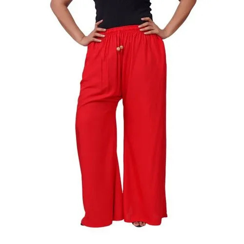Plain Rayon Palazzo