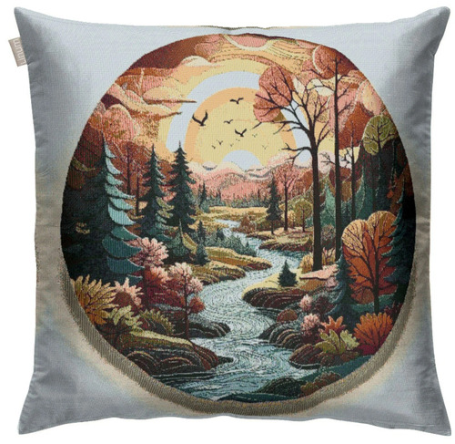 Polyester Printed Woven Cushion Cover