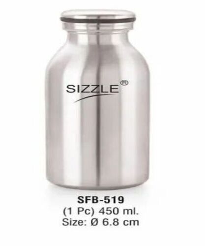 Silver Water Bottle