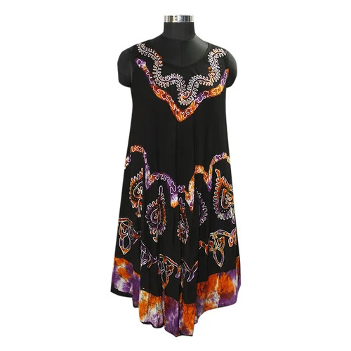 Sleeveless Umbrella Dress
