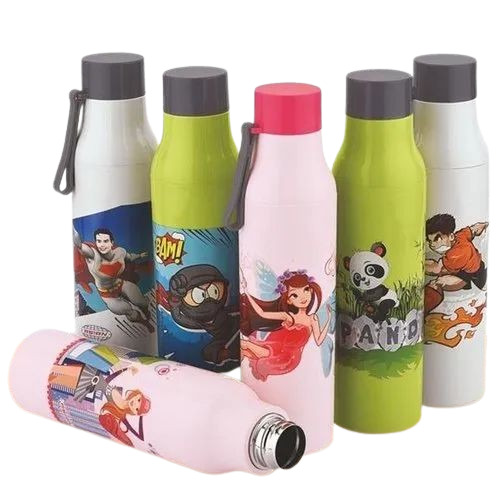 Stainless Steel Printed Water Bottle