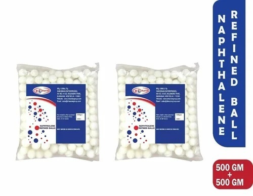 White Naphthalene Balls