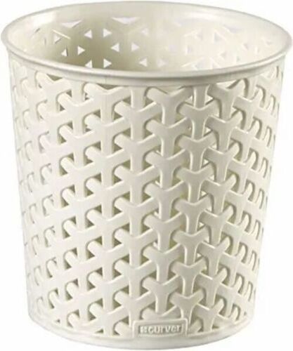 White Plastic Laundry Baskets