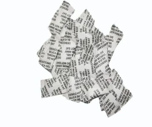 1gm Silica Gel Pouch - White Granules, A Grade | 99.99% Purity, Industrial Use