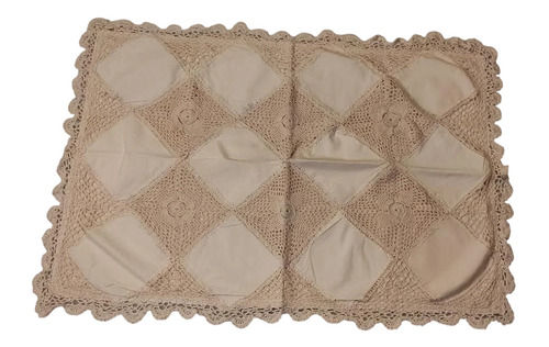 20X30 Inch Lace Ecru Pillow Cover - Pillow Shape: Rectangle