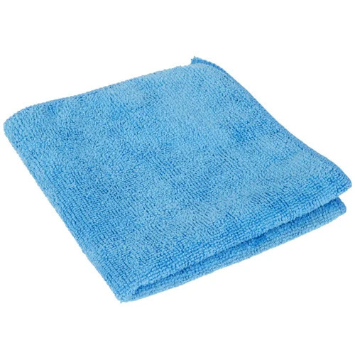 40X40 Cm Microfiber Cloth Towel - Color: Blue
