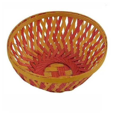 Bamboo Round Basket