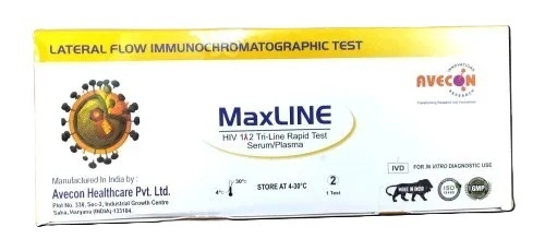 Hiv 1/2 Tri Line Rapid Test Avecon