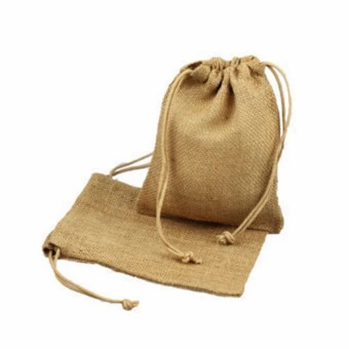 Jute Pouch Bag By Ayesha Enterprises