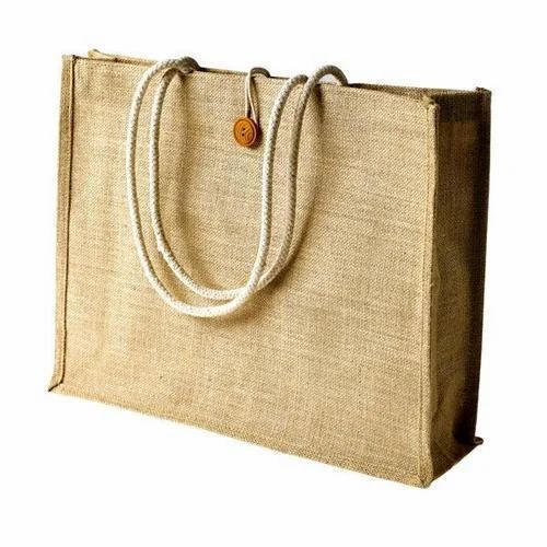 Jute Shopping Bag - Color: Brown