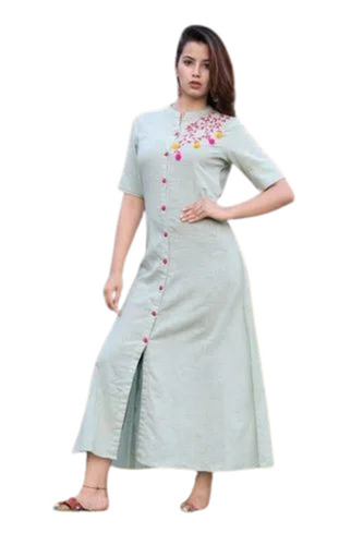 Cotton Embroidered Kurti