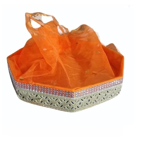 Orange Mdf Basket