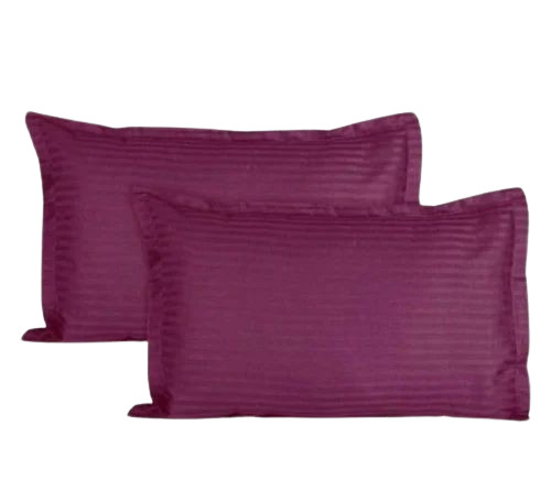 Purple Color Cotton Pillow Cover