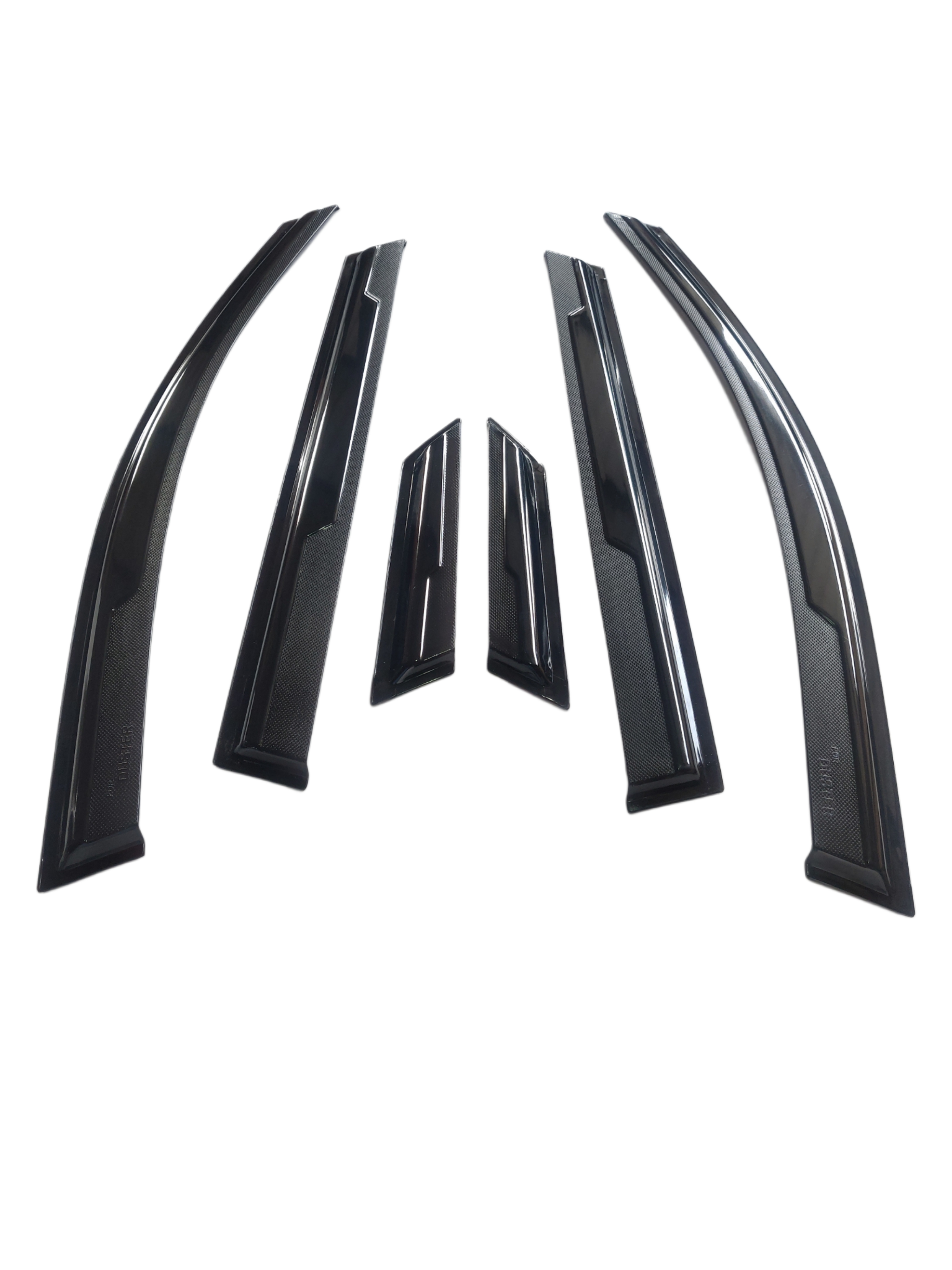 Renault Duster 2026 Car Door Visor - Color: Smoke