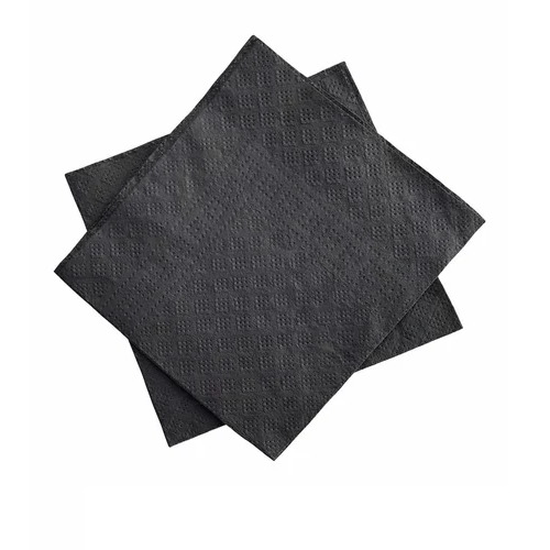 2 Ply Sterling Black Tissue Napkins