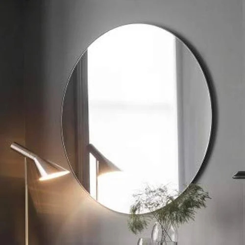 7-9 Mm Circular Glass Mirror