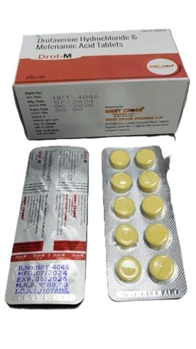 Drotaverine 80mg Mefenamic Acid 250mg Tablet