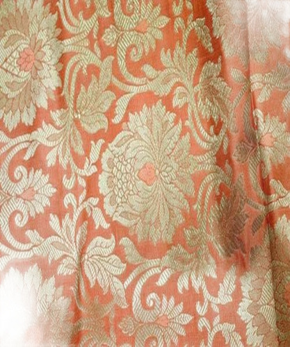 Embroidered Silk Fabric