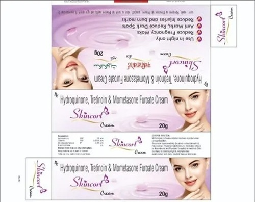 Hydroquinone, Tretinion And Mometasone Furoate Cream - Application: Face